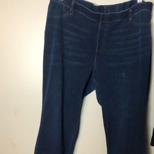 Denim Capri jeggings